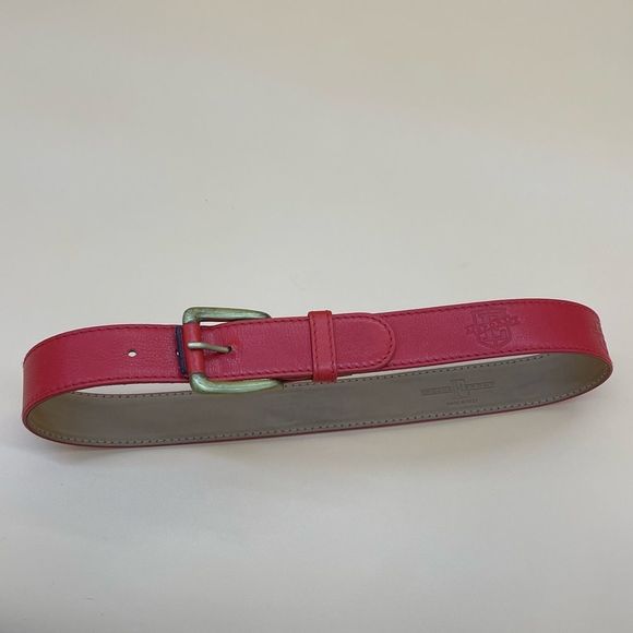 ESCADA SPORT Logo Leather Belt with gold buckle, prestine, size 38 main image 5